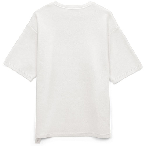 Джемпер с коротким рукавом Siluetti Volumica, молочно-белый - рис 3.