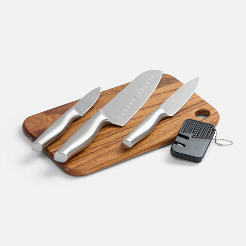 Набор для мяса Meateam с ножами и разделочной доской - рис 3.