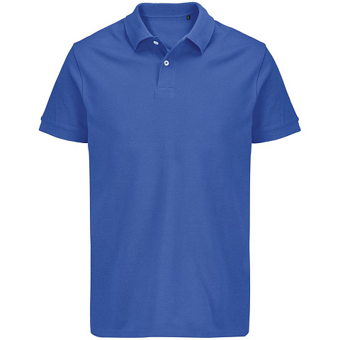 Рубашка поло унисекс Pacific, ярко-синяя (royal) - рис 2.