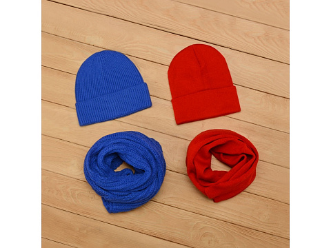 Шапка Nordend, крупный риб, классический синий - рис 6.