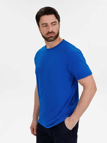 Футболка унисекс T-Bolka 180, синяя - рис 6.