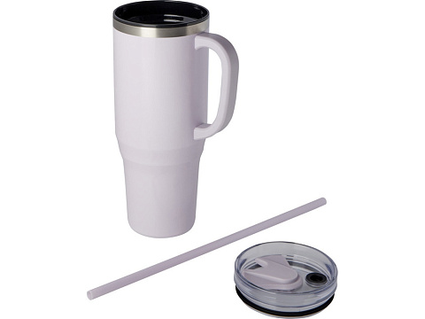 Melbourne кружка 1200 мл, сертифицированная согласно RCS, с соломинкой - Пурпурный - рис 3.