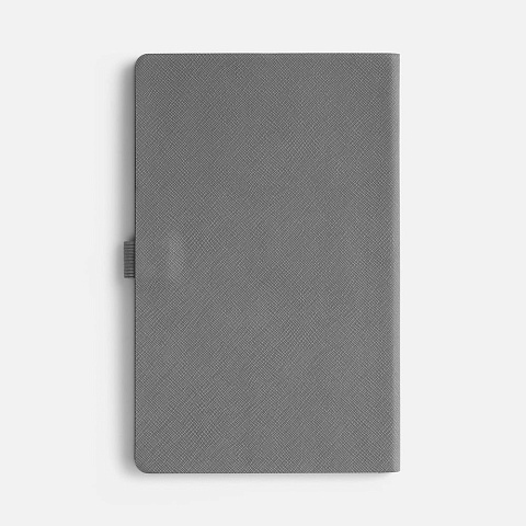 Ежедневник Lungo, недатированный, серый - рис 4.