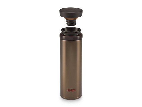 Термос из нерж. стали тм THERMOS JNO-501-ESP 0.5L, коричневый - рис 3.