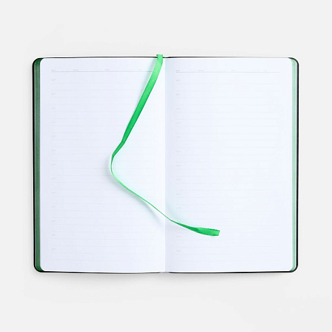 Ежедневник Nice Twice, недатированный, черный с ярко-зеленым - рис 8.