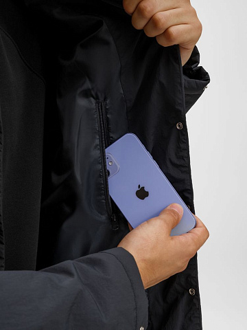 Куртка унисекс Veter, черная - рис 10.