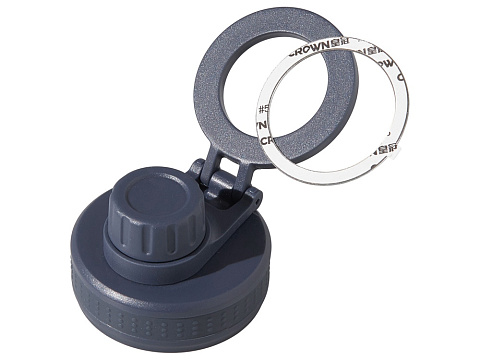 Вакуумная термобутылка с magsafe-держателем INSIDER, 600 мл, синий - рис 4.