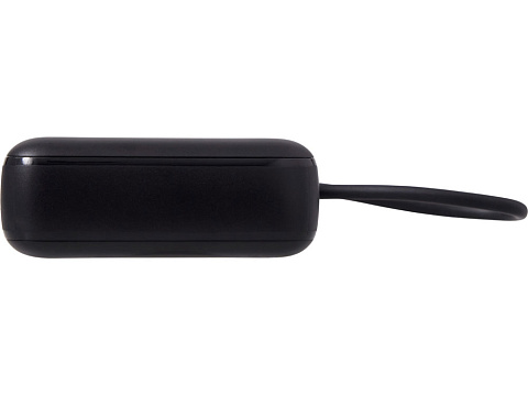 Внешний аккумулятор со встроенным кабелем Liri, QC/PD, 10000 мАч, черный - рис 8.