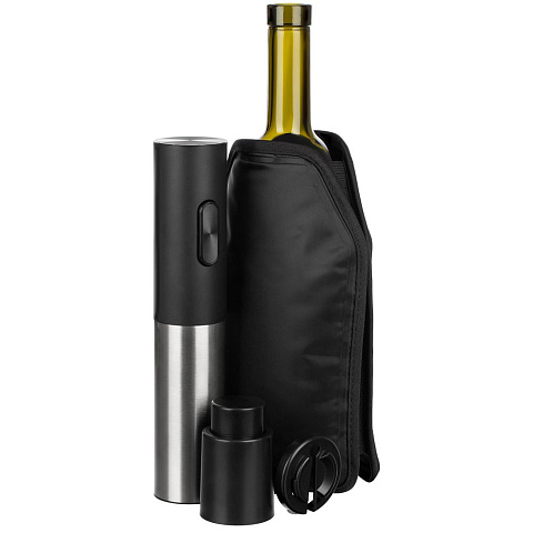 Винный набор Winetura, черный - рис 6.