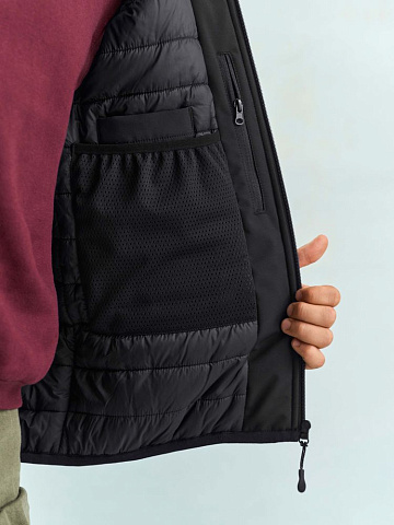 Жилет софтшелл унисекс Falcon BW, красный - рис 7.