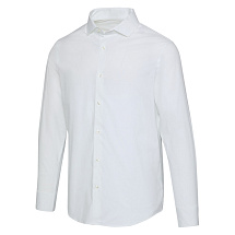 Carnelian мужская рубашка из поплина - Белый