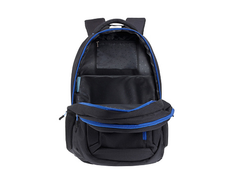 Рюкзак TORBER CLASS X, черный с синей вставкой, полиэстер 900D, 45 x 32 x 16 см - рис 7.