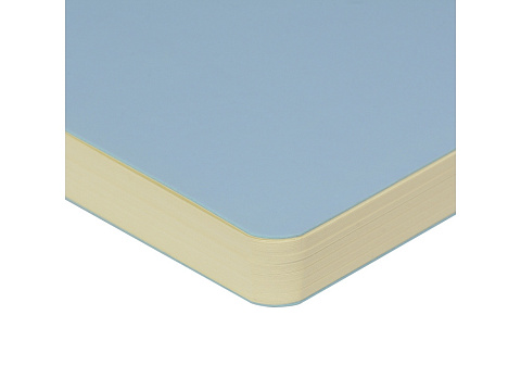 Скетчбук Sketch & Art в мягком переплете 140х210 мм, 100 л. бежевой бумаги 100 гр., голубой - рис 2.