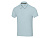 Рубашка поло унисекс Akoya из переработанного махрового материала - Cloud Blue - миниатюра - рис 5.