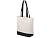 Сумка для шоппинга Cotton из переработанного хлопка 280 г, черный - миниатюра - рис 3.