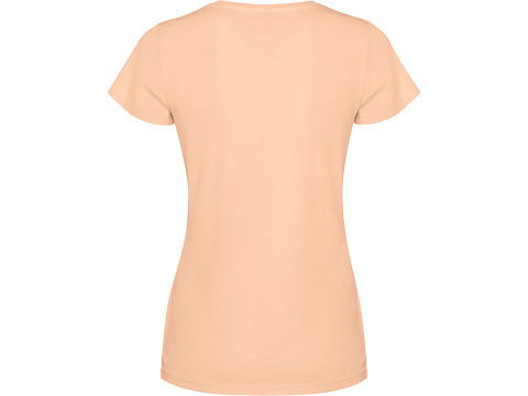 Футболка Fiyi женская, светло-абрикосовый выстиранный - рис 2.