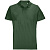 Рубашка поло унисекс Pulse, темно-зеленая - миниатюра