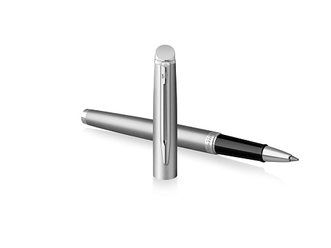 Ручка роллер Waterman Hemisphere Entry Point Stainless Steel matte в подарочной упаковке - рис 3.