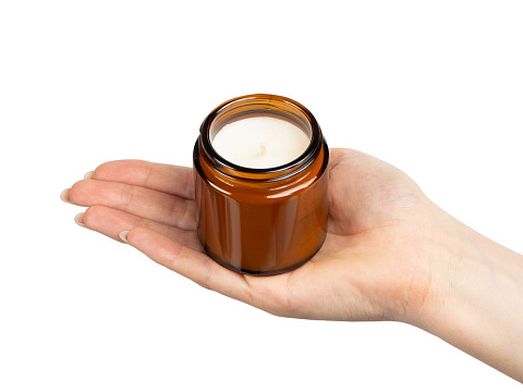 Свеча ароматическая Calore, кедр и кожа - рис 6.