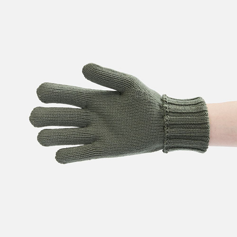 Перчатки Catch Match, зеленые (полынь) - рис 3.