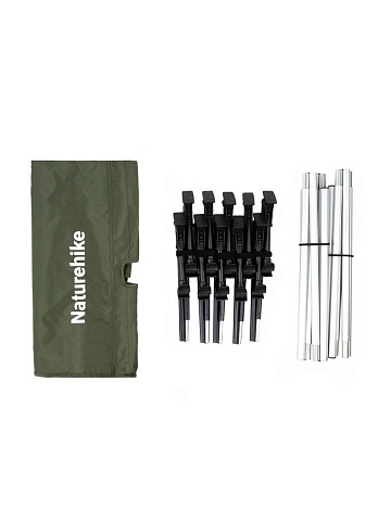 Раскладушка туристическая XJC05, зеленая - рис 7.