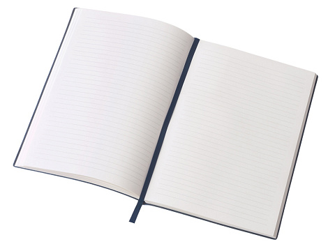 Блокнот А5 Bradbury, гибкая обложка, 80 листов 80 гр/м2 FSC бумага, темно-синий - рис 5.