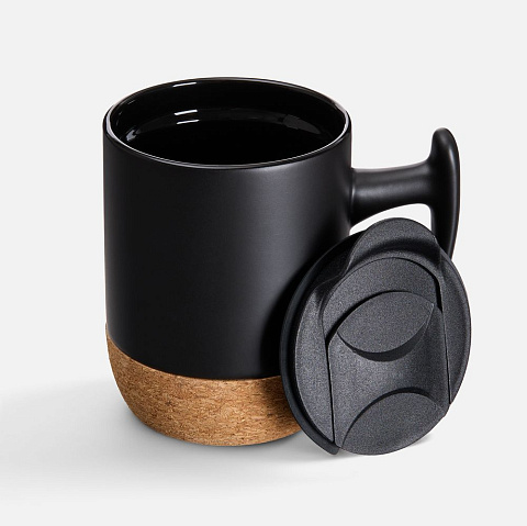 Кружка Corky Grip, черная - рис 3.