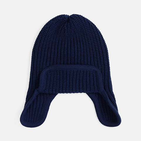 Шапка-ушанка Catch Match, темно-синяя - рис 2.