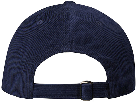 Hutton 6-панельная бейсболка из переработанного хлопка - Темно - синий - рис 3.