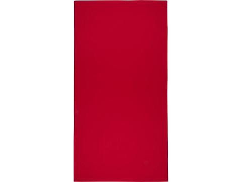 Lucas спортивное полотенце из переработанного полиэстера 70х140 см - Красный - рис 2.