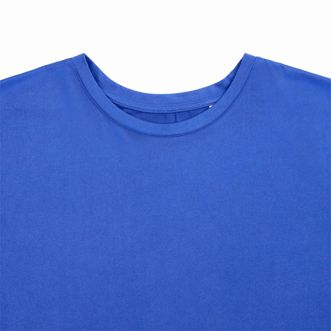 Футболка унисекс Senti, ярко-синяя - рис 4.