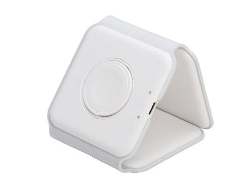 Беспроводное зарядное устройство 3-в-1 Road, 15 Вт, белый - рис 5.