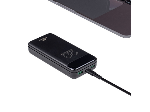 RIVACASE VA2582 (20 000mAh), QC/PD 22.5W внешний аккумулятор с дисплеем, черный /24 - рис 10.