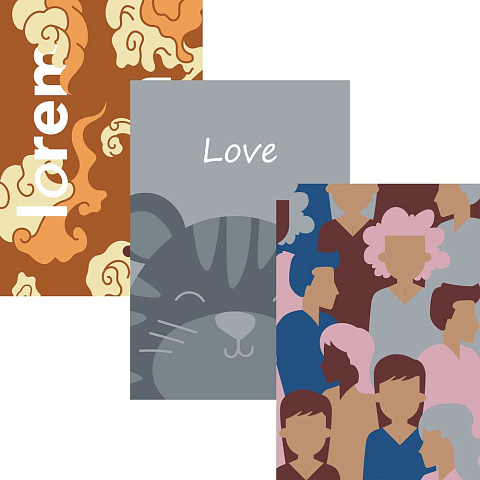 Плед на заказ Tricksy Net, 4 цвета, S, полушерсть - рис 2.