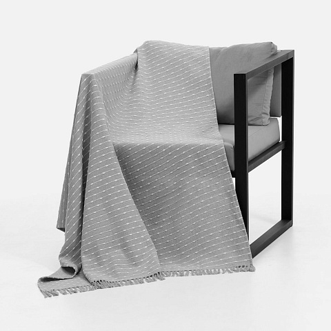 Плед Shimla, серый - рис 6.