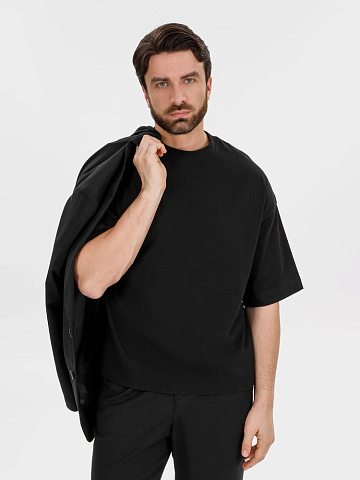 Футболка оверсайз Big Boss, черная - рис 6.