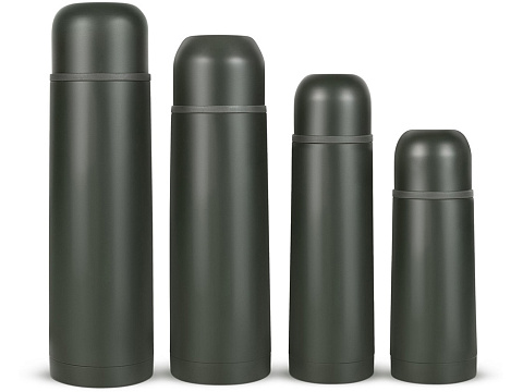 Термос Relaxika 101 (0,75 литра), хаки (без лого) - рис 9.