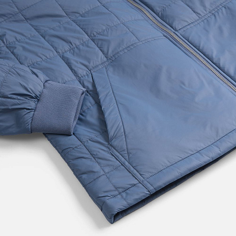 Куртка унисекс Warmbridge, синяя (джинс) - рис 5.