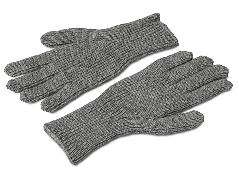 Подарочный набор с перчатками, термосом и чаем, серый - рис 13.