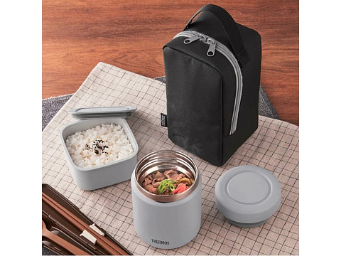 Ланч-набор тм THERMOS JBY-801 BKGY 0,8L - рис 3.
