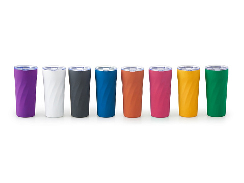 Подарочный набор FAMILY с термосом и термокружкой, серый - рис 5.