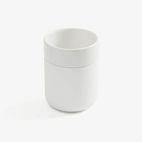 Кружка Nabo с силиконовым держателем, белая - рис 3.