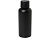 Trinity бутылка для воды из переработанного алюминия, сертифицированного согласно RCS, объемом 600 мл, с крышкой из переработ - сплошной черный - миниатюра