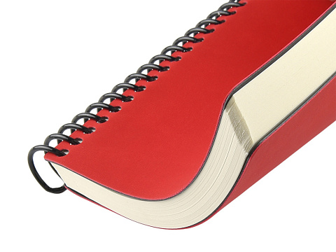 Ежедневник недатированный на спирали А5 Agenda, красный (Р) - рис 5.