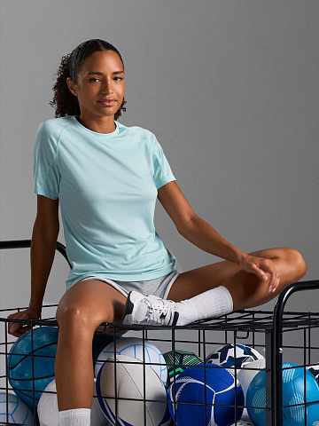 Футболка спортивная женская Vortex Women, белая - рис 11.