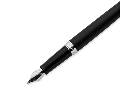 Перьевая ручка Waterman Hemisphere, цвет: MattBlack CT, перо: F - рис 4.