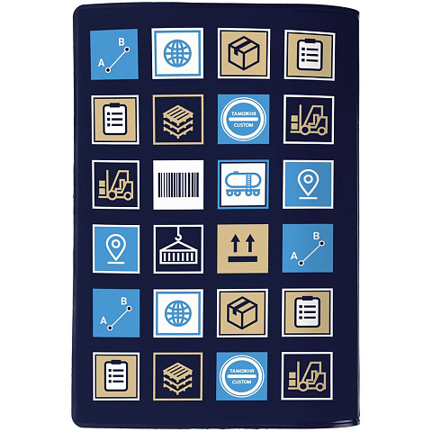 Обложка для паспорта Industry, ver.2, логистика - рис 3.