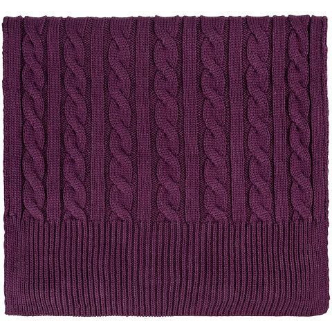 Шарф Heat Trick, баклажановый - рис 3.