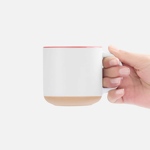 Кружка для сублимационной печати Colorisma, красная - рис 4.