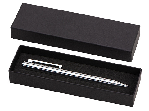 Металлическая шариковая ручка Steinbeck, серебристый - рис 4.